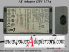 20V 1.7A 34W Round Barrel (2.1/5.5mm) 2-prong ADP-36HB REV:B3 20V 1.7A 34W Round Barrel (2.1/5.5mm) 2-prong ADP-36HB REV:B3