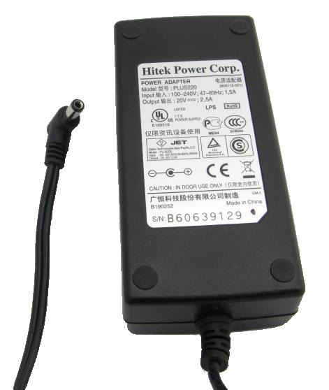 Hitek Power PLUS220 808112-001 AC Adapter 20V 2.5A 50W Power Supply Charger Hitek Power PLUS220 808112-001 AC Adapter 20V 2.5A 50W Power Supply Charger